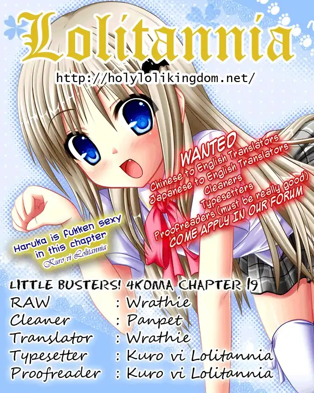 Little Busters! The 4-Koma Chapter 19 1